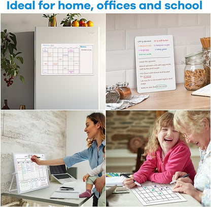 maxtek Dry Erase Markers Ultra Fine Tip, Assorted Colors, Low Odor, School Supplies Classroom Take Note Dry Erase Markers, 8 Counts