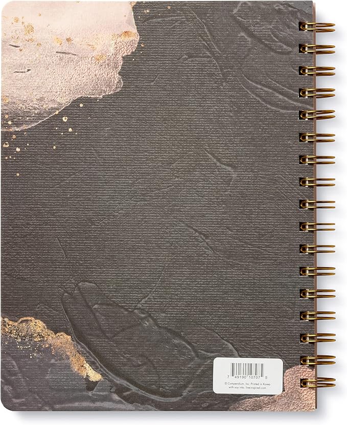 Compendium Spiral Notebook - Your life is your creation... — A Designer Spiral Notebook with 192 Lined Pages, College Ruled, 7.5”W x 9.25”H