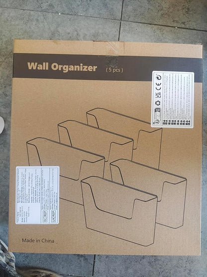 YOHOM No Drilling File Holders (Grey 5)