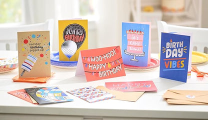 American Greetings 10-Count Birthday Card Bundle with Envelopes