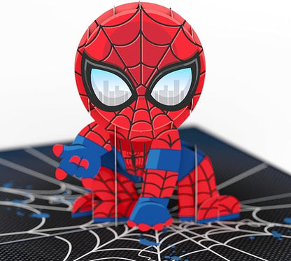 Lovepop Pop-Up Marvel Card - Birthday 3D Spiderman Greeting Card for Boys, Men, Son - Amazing - 5" x 7" Card - Blank Note Card & Envelope Included