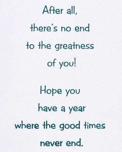 American Greetings Belated Birthday Card (I Know It's Late)