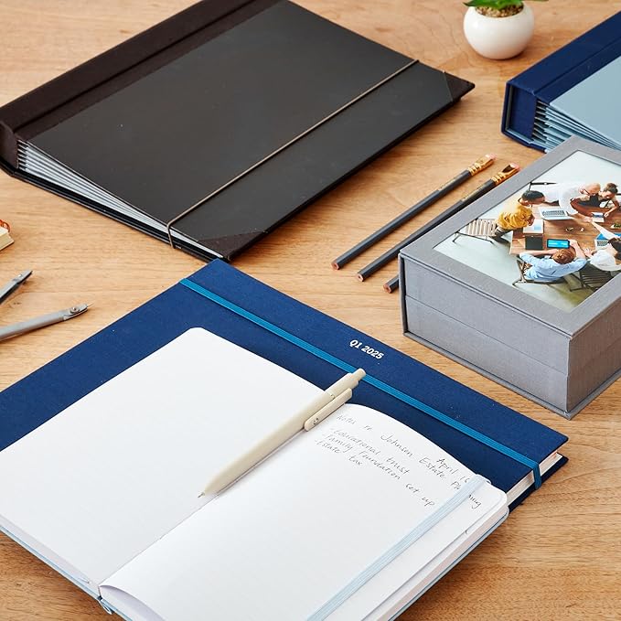 Savor | 2025 Updated Edition The Folio™ Document Organizer|Custom Dyed Cloth Bound Expanding File Folder for Important Papers, Emergency Binder,Birth Certificates,Social Security Cards, and Passports