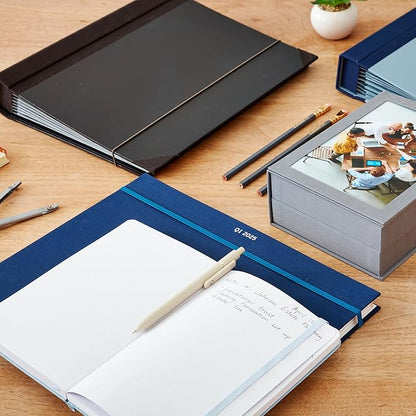 Savor | 2025 Updated Edition The Folio™ Document Organizer|Custom Dyed Cloth Bound Expanding File Folder for Important Papers, Emergency Binder,Birth Certificates,Social Security Cards, and Passports