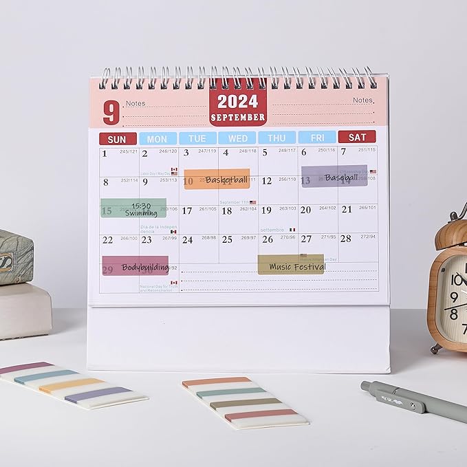 Mr. Pen- Sticky Index Tabs, 240 Pcs, Colorful Sticky Tabs for Notebooks, Page Markers, Page Tabs for Binders, Page Tabs Sticky Tabs for Books, Notebook Tabs, Book Sticky Tabs for Notebooks