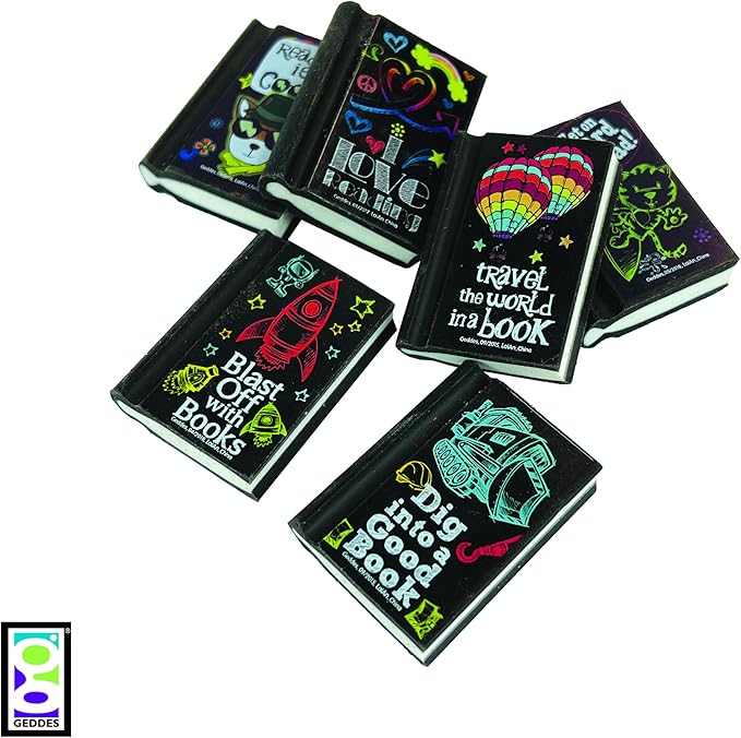 Raymond Geddes Reading Rocks! Pencil Erasers (Pack of 48)