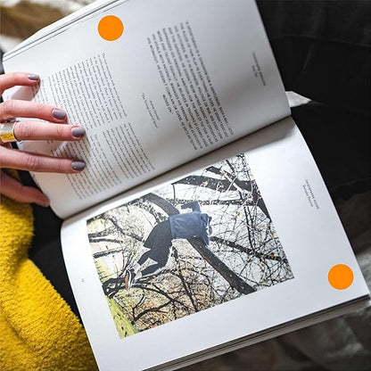 PARLAIM 3/4" Round Color-Coding Circle Dot Labels in Roll, 1000 Stickers, 0.75 inch for Family and Office, Orange