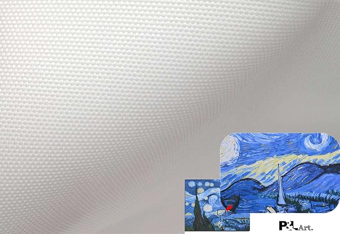 Premium Polyster Matte Canvas Roll, Quick Dry, Wide Format Inkjet Printer Compatible, Perfect for Fine Art, Photography, Giclée Printing, Archival Quality Prints. (44"x100' 290gsm Polyester)