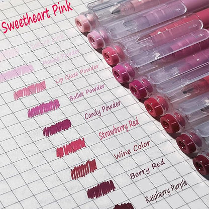 0.5mm Journal Colouring Pens, Assorted Rainbow Colors Pens Set of 9 for Adults Journal Coloring Calligraphy,Made for Everyday Writing, Journals,Drawing,Coloring Books (Sweetheart Pink)