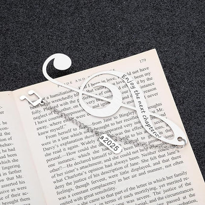 Class of 2025 Graduation Gifts for Her Him Enjoy The Next Chapter Bookmark Gifts for High School Senior Girls Boys Students Inspirational Book Marks Back to School Gifts Birthday Christmas Gifts