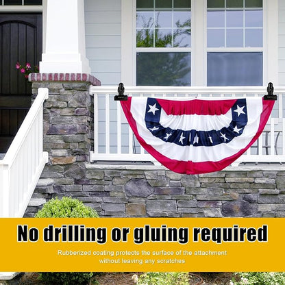 2 Pcs Heavy Duty Magnetic Clips with 1.5 Inch Mouth Opening - Securely Grip Flags, Backdrop Blueprints, Calendars,Tools - Ideal for Artists, Photography Shooting Studios, Worksite, Offices, Tool Carts