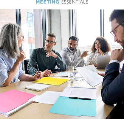 Colored File Folders Letter Size - 100-Pack Bulk, 10 Assorted Color File Folders for Documents, 1/3 Cut Tab - Office Supplies for Filing Cabinet, Desk, and File Folder Organization