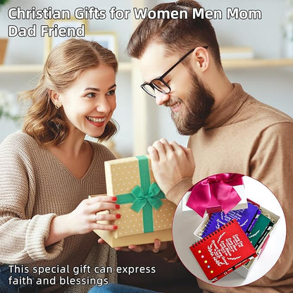 60 Pcs Bulk Christian Gifts Prayer Journal for Woman - 30 Set Religious Notepad with Christian Pen - Bible Notebook - Church Gifts for Mother's Day, Bible Study, and Family Devotions ( Colorful )