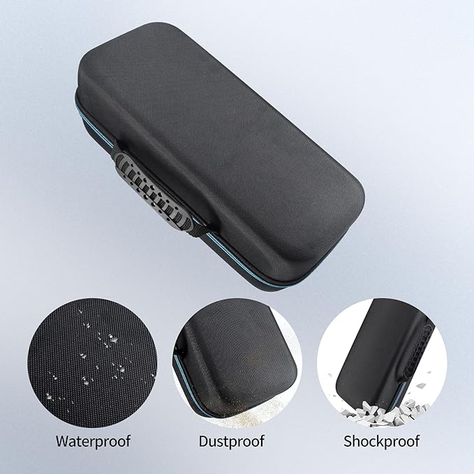 Case for Samsung The Freestyle Projector,EVA Hard Shell Travel Carrying Storage Case Bag for Samsung The Freestyle Portable Projector (Black)