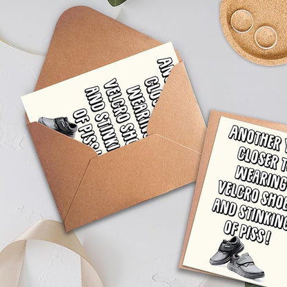 Funny Birthday Cards for Men - Unique, for Older Men, Dads, Husbands, Friends, Brothers