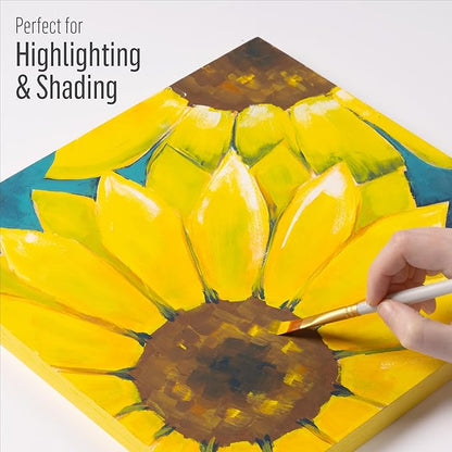 FolkArt Plaid Nylon Brush Set, 50559 Brown (3-Piece)