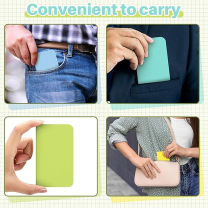 Outus 36 Pcs Pocket Notebook Mini Journal 2.5" x 4" Kraft Paper Mini Notepad Bulk Softcover Pocket Notepad Memo Diary Subject Notebooks for Student Traveler School(Candy Color)