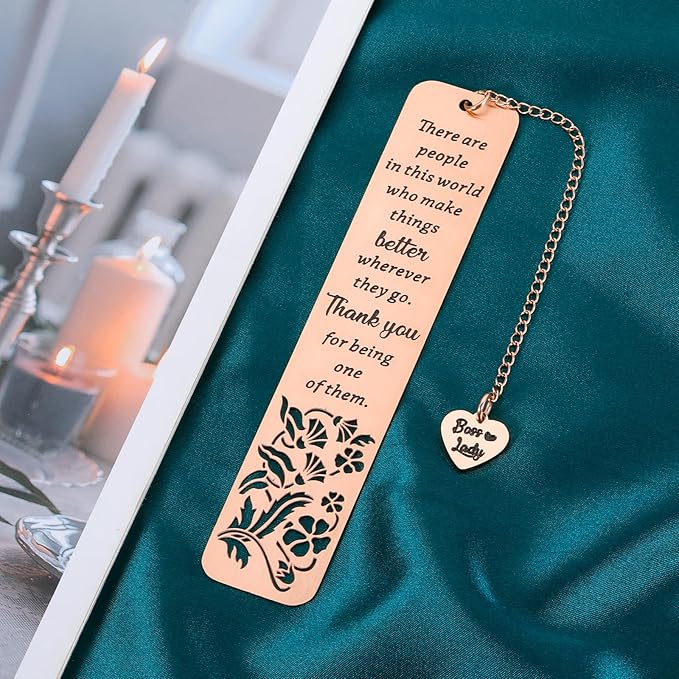 Christmas Gifts for Boss Lady Gifts for Women Cool Gifts Supervisor Gifts for Women Boss Day Gifts for Women Female Leader Mentor Bookmark Retirement Appreciation Leaving Valentines Birthday Thank You