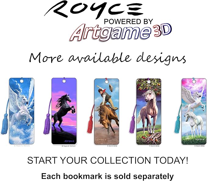 3D Royce Bookmark by Artgame - Pegasus