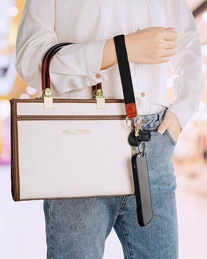 Wristlet Keychain for Women Stretchy Wrist Keychain Lanyard for Phone Case Wallet Id Card Badges (Black)