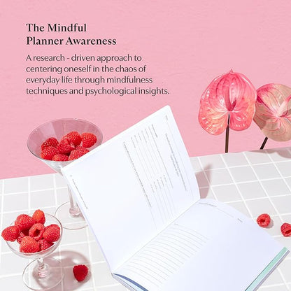 Switch Research Mindful Planner (Awareness) - Evidence-Based Life Organizer - 31-Day Goal Planner to Develop Presence & Mindful Awareness - Daily Planner With Prompts