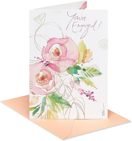 American Greetings Engagement Card - Designed by Kathy Davis (Sweet and Special)