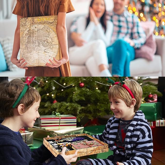 Quill Pen Ink Set, Feather Pen Ink Set With Quill Pen, Notebook, 5 Replaceable Nibs, Seal Stamp, Spoon, Wax Beads, White Wax, Ink, Pen Holder, Cup, Envelope, Letter Paper, Envelope Tool(Purple)