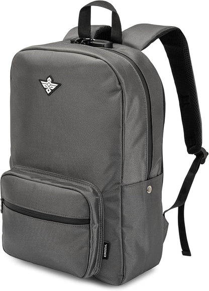 Legend Laptop Backpack with Anti Theft Combination Lock Weather Resistant (Graphite)