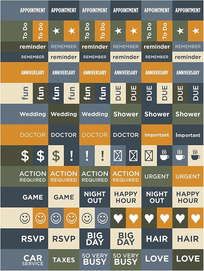 TF PUBLISHING 2025 Big Wave Medium Weekly Monthly Planner - Goals & Task Trackers - Planner Monthly and Weekly with Organizer Stickers - 12 Month Calendar Planner - 6.5" x 8"