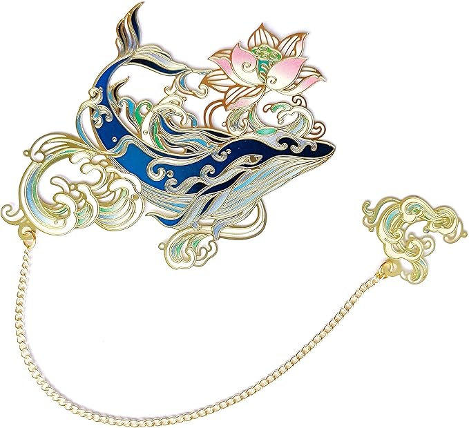 MOZART Kunai Chinese Style Brass Bookmark Classical Mythological Characters Mountain and Sea Sutra Series Creative Cultural Copper Bookmark Metal Bookmarks