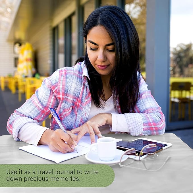 Simply Genius A5 Notebooks for Work, Travel, Business, School & More - College Ruled Notebook - Softcover Journals for Women & Men - Lined Note Books with 92 pages, 5.5" x 8.3" (Black, 30 pack)