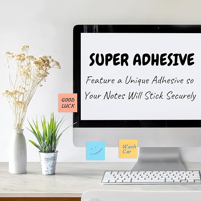 Mr. Pen- Lined Sticky Notes 1.5x2, 6 Pads, 60 Sheets/Pad, Vibrant Colors, Sticky Notes with Lines, Sticky Note Pads, Sticky Pads, Sticky Notes Lined, Colorful Sticky Notes, Mr Pen Sticky Notes