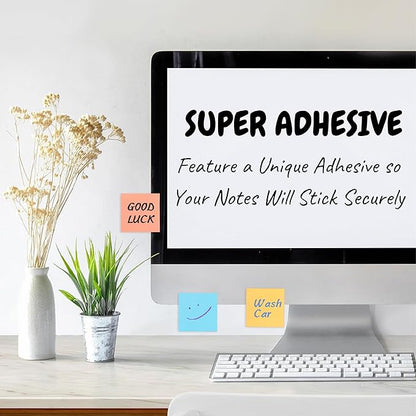 Mr. Pen- Lined Sticky Notes 1.5x2, 6 Pads, 60 Sheets/Pad, Vibrant Colors, Sticky Notes with Lines, Sticky Note Pads, Sticky Pads, Sticky Notes Lined, Colorful Sticky Notes, Mr Pen Sticky Notes