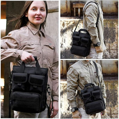 CamGo Tactical Briefcase Small Military 12 inch Laptop Messenger Bag Computer Shoulder Bag