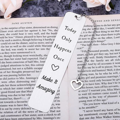 Graduation Gifts for Teen Girls Easter Basket Stuffers Inspirational Bookmark Gifts for Women Book Lover Christmas Birthday Female Giftsfor Her Coworker Friends Sisters Daughter Students from Mom