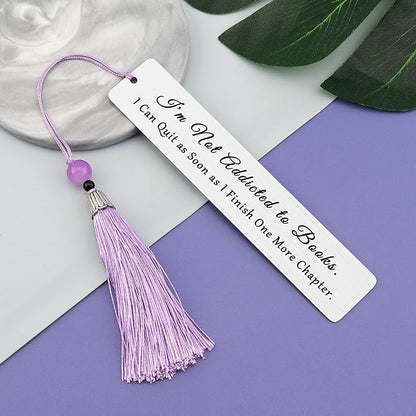 Bookmark for Book Lovers Book Mark for Reading Book Accessories for Reading Lovers Readers Librarian Book Lovers Gift Funny Bookish Gift for Women Girls Bookworm Birthday Gift for Friends Book Club