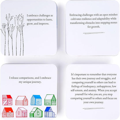 PASTEL Positive Affirmation Cards for Women – Daily Affirmations Cards for Mindfulness, Self Care, Meditation | Inspirational and Motivational Gifts for Women