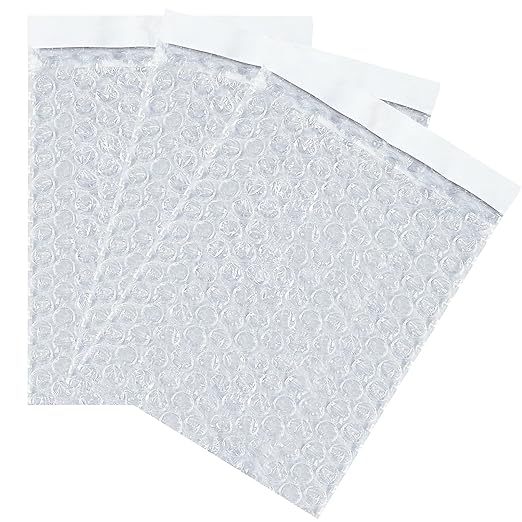Aviditi Self-Seal Bubble Pouches, 5" x 8", Pack of 450 (BOB58)