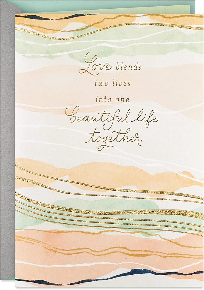 Hallmark Wedding Card (Beautiful Life Together)