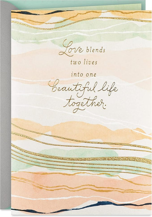 Hallmark Wedding Card (Beautiful Life Together)