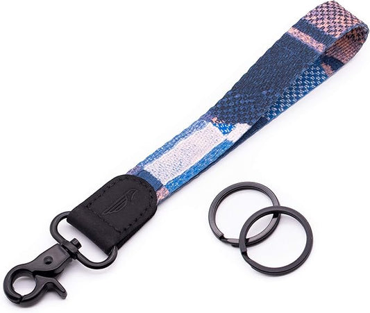 POCKT Lanyard for Keys Wristlet Strap Key Chain Holder for Men and Women - Cool Hand Wrist Lanyards for Keys and Wallets
