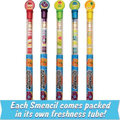 Scentco Graphite Smencils 5-Pack of HB #2 Scented Pencils