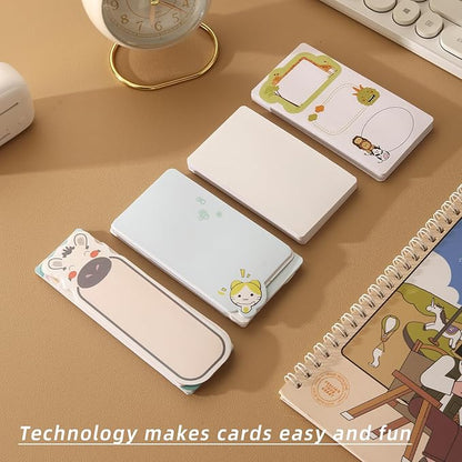 Mixed Pack Blank Cardstock Paper Types - Thick Heavy Cards Stock for Card Making, DIY Art Projects, Greeting Cards, Birthday Part, Study Assistance, Board Game (Mixed pack of 4 card paper types)