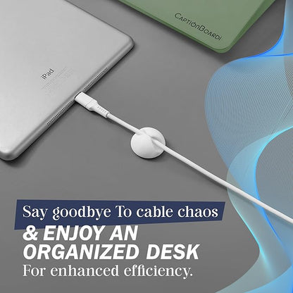 15-Inch Desktop Whiteboard - Glass Dry Erase Board for Desk Whiteboard with Stand with 3 Markers, Spray Bottle, 3 Cable Holders & Storage Box Work from Home Office Gadgets, Green