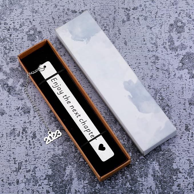 Retirement Gifts for Women Bookmark Farewell Gifts for Coworkers Colleague 2023 Graduation Gifts for Her Him College Inspirational Christmas Birthday Gifts for Teen Boys Girls Best Leaving Metal Gift