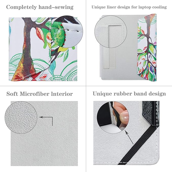 Alapmk Protective Case for 13.5" Microsoft Surface Laptop 5 13.5/Surface Laptop 4 13.5/Surface Laptop 3 2019/Surface Laptop 2 2018/Surface Laptop (Not fit Surface Laptop 3 15),Love Tree