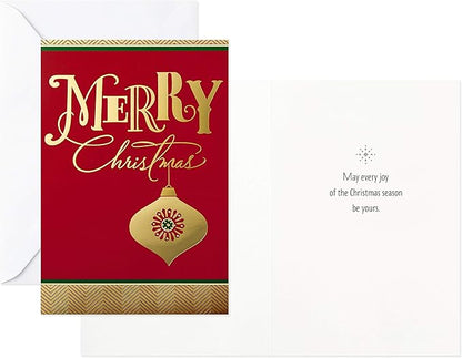 Image Arts Christmas Boxed Cards Assortment, Elegant Icons (4 Designs, 24 Cards with Envelopes)