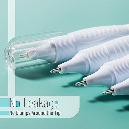 Mr. Pen- Correction Pen, Correction Fluid, Pack of 12, Correction liquid White, White Correction Fluid, White Fluid, White Correction Tape Pen Fluid