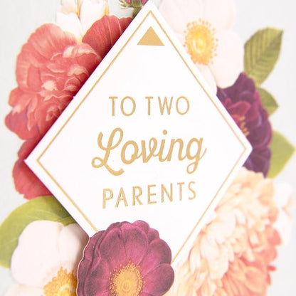 Hallmark Anniversary Greeting Card for Parents (Grateful For You Both)
