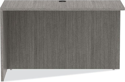 Alera ALEVA354824GY 47.25 in. x 23.63 in. x 29.5 in. Valencia Series Reversible Return/Bridge Shell - Gray